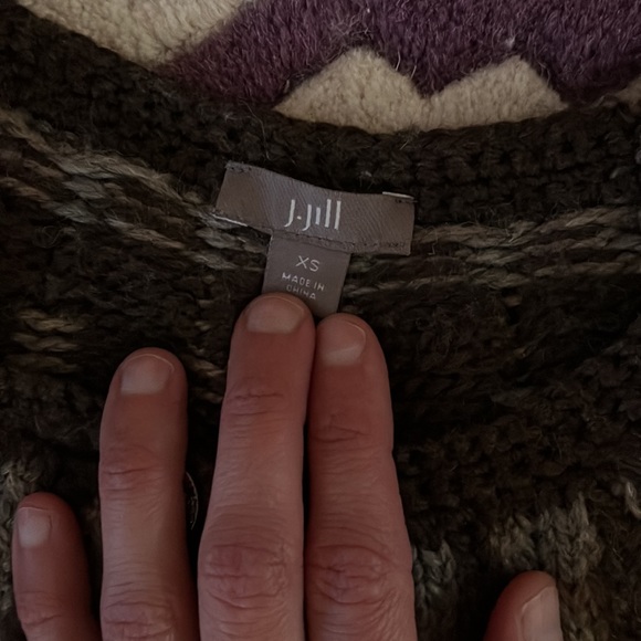 Cozy wool blend Fair Isle cardigan - Picture 3 of 5